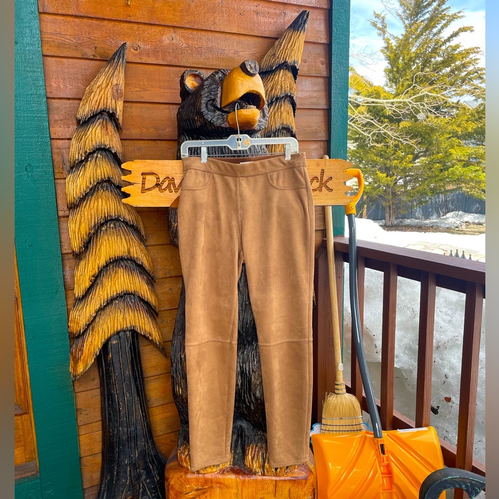Professional Faux Suede Pant
